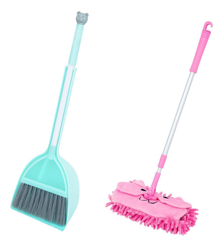 Little Housekeeping Helper Set De Escoba Para Escoba Verde