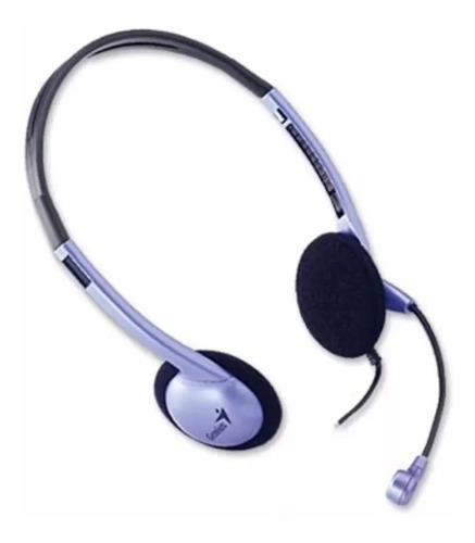 Imagen 5 de 8 de Auriculares gamer Genius HS-02B azul