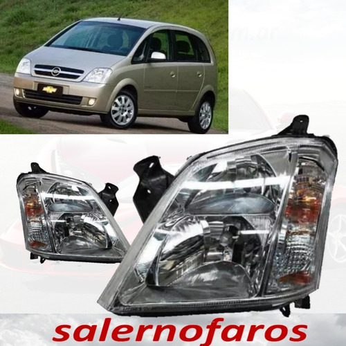 Imagen 2 de 7 de Optica Para Chevrolet Meriva 2003 Al 2015 Izq