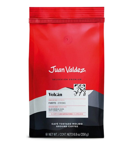 Café Juan Valdez Volcán - Grano Entero 250 Gr