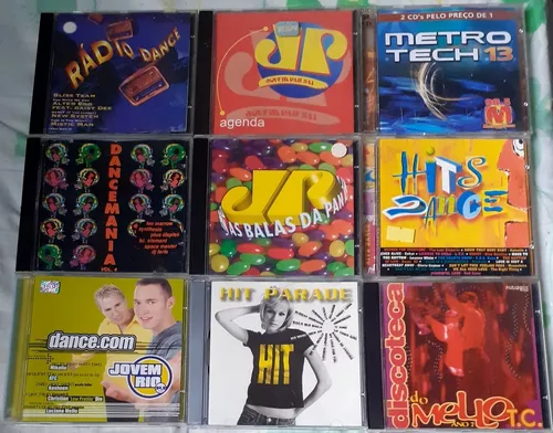 Lote De Cds Coletâneas Eurodance Ítalo House Dance Music