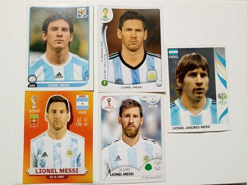 Imagen 4 de 10 de Lionel Messi Panini Alemania 2006
