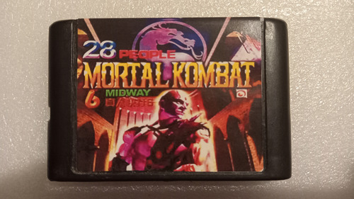 Mortal Kombat 26 People Juego Sega Genesis (Usado)