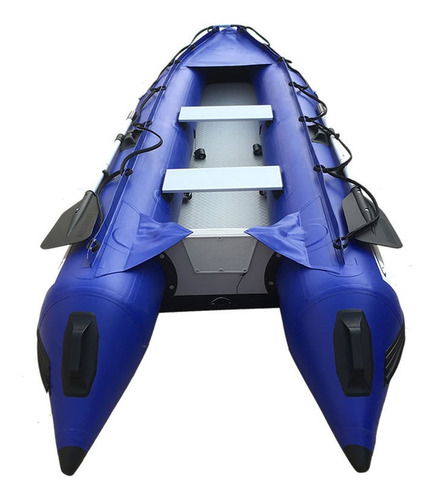 Kayak/gomon Inflable Reforz 3,70 Espejo En Popa Hasta 5hp