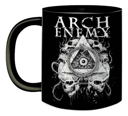 Caneca De Porcelana Arch Enemy Vocalista Alissa White-gluz