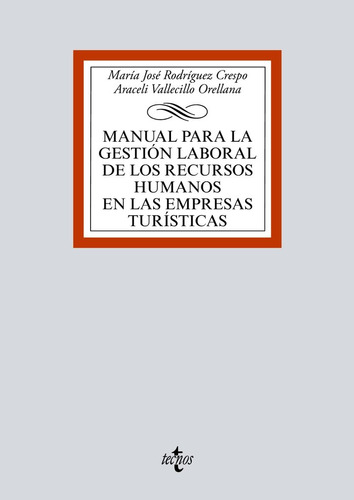 Manual Para La Gestión Laboral De Los R... (libro Original)