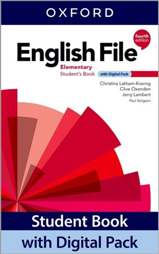 English File Elementary-       Student Book With Digital Pac
