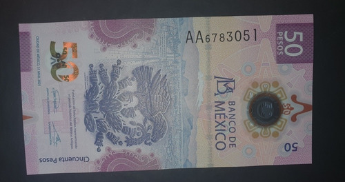 Billete 50 Pesos Muy Buen Estado 