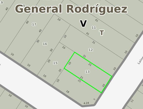 Venta Terreno Las Malvinas General Rodriguez