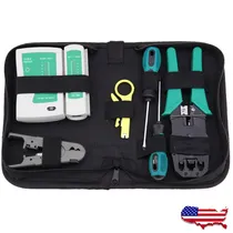 Comprar Herramienta De Red Ethernet Lan Set Kit Rj45 Cat5e Cat6 Cabl