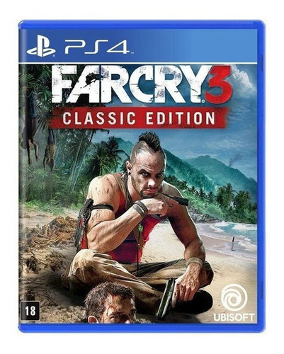 Farcry 3 Classic Edition Ps4 Midia Fisica Semi Novo (Recondicionado)