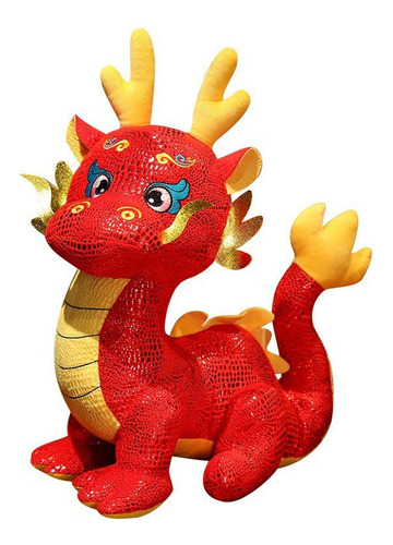 Año 2024 3d Zodiaco Chino Dragón Peluche Dragón