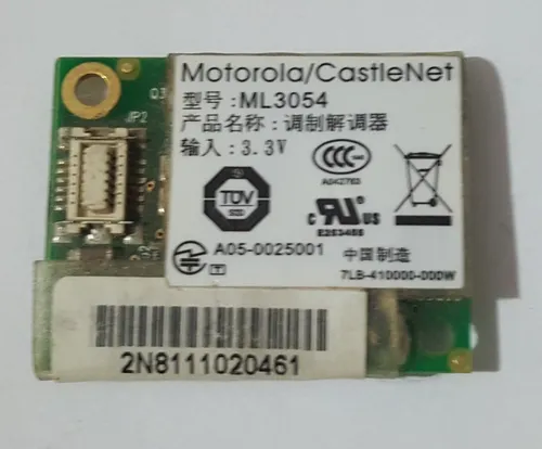 Placa Wifi Modem Banghó Modelo Motorola Castlenet Ml3054 (Usado)