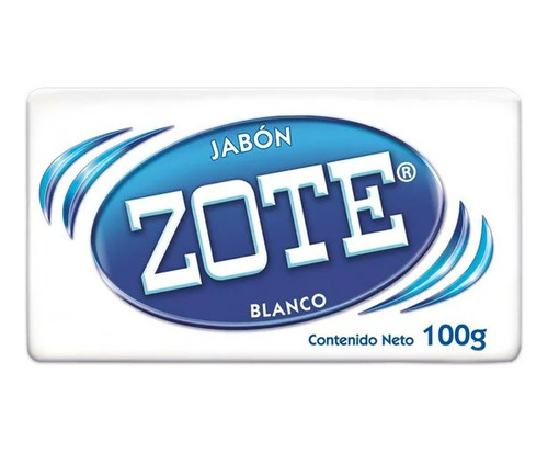 Pack De 20 Jabónes De Lavandería En Barra Zote Blanco 100g