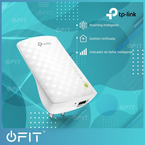 Imagen 6 de 10 de Range extender TP-Link RE200 V1 blanco 100V/240V