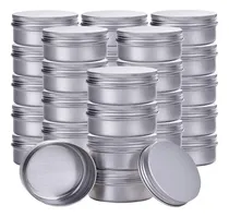 Comprar Silver 1 Onza De Aluminio Frasco De Aluminio Recipientes De