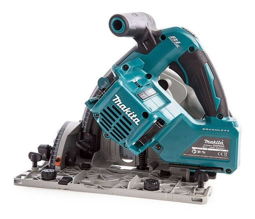 Imagem 3 de 6 de Serra Circular De Trilho À Bateria 18v 165 Mm Dsp600z Makita