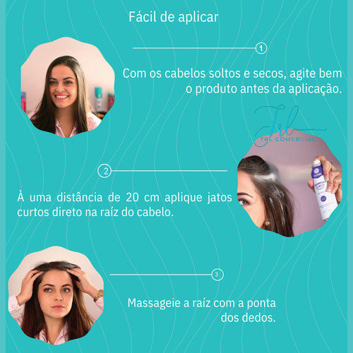 Shampoo A Seco Ouran Sem Perfume 260ml