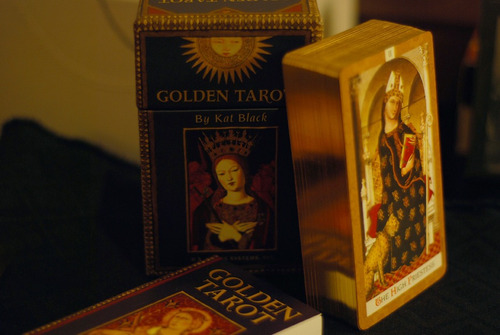 Imagem 3 de 6 de Golden Tarot - Kat Black - Importado Oficial Usgames Brasil