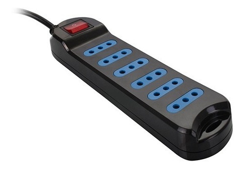 Alargador Xt30 6 Pos 5 Metros Negro Fj
