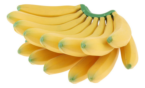 Plátano Artificial Simulación Realista Fruta Falsa