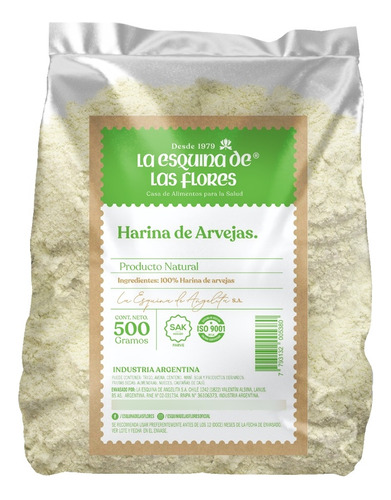 Harina De Arvejas - La Esquina De Las Flores - 500 Gr