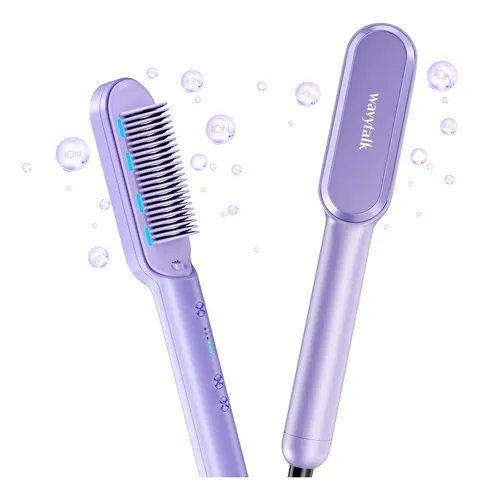 Wavytalk - Cepillo Iónico Para Alisar El Cabello, Con Iones