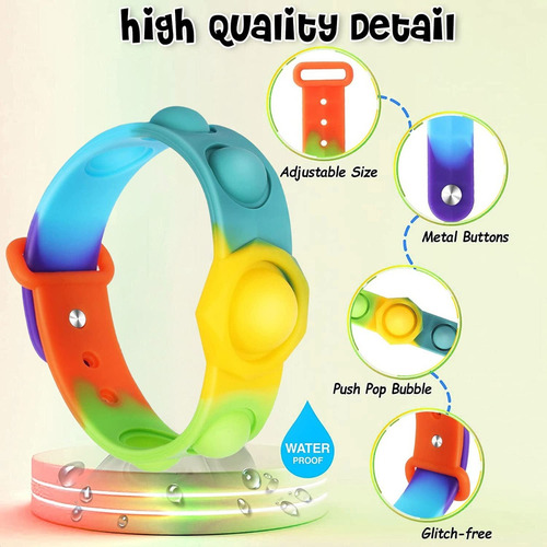 Imagen 8 de 8 de Combo Fidget Toys Anti Estres (tea) Souvenir Cumpleaños