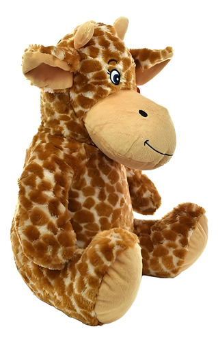 Peluche Jirafa Grande Animales Selva Cuernos Zoo Dulzura
