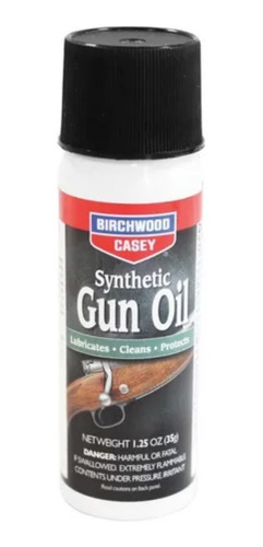 Gun Oil Birchwood Casey - Lubrifica Armas E Metais