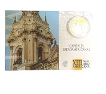 Comprar Moneda Plata Xiii Serie Iberoamericana Capitales 2024 Unc