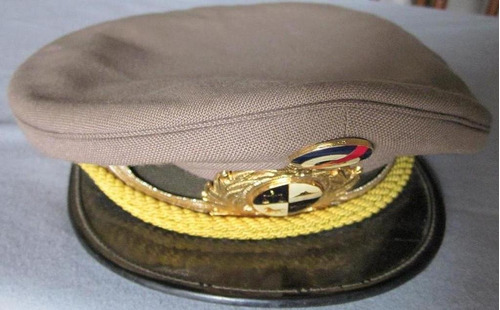 Antiguo Sombrero Gorra Militar Del Ejercito Del Uruguay