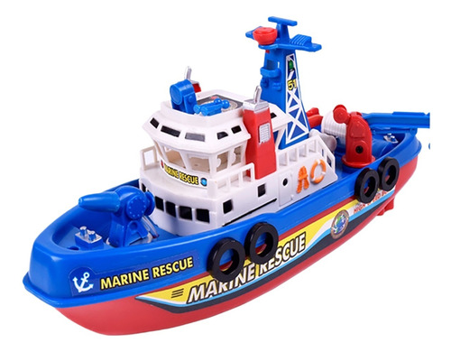 Barco De Juguete For Niños Eléctrico Con Rociador De Agua C