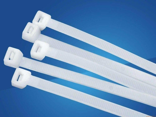 10  Inch Nylon Cable Zip Wire Tie 50 Lbs Natural White