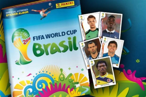 Figuritas Fútbol Mundial Brasil 2014 Venta Canje Llená Álbum