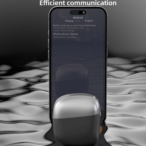 Fones De Ouvido Bluetooth Sem Fio Ai Language Translator Ear