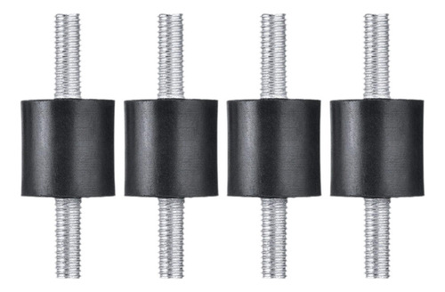 / 4 Piezas De Soportes Aisladores Antivibración De M6