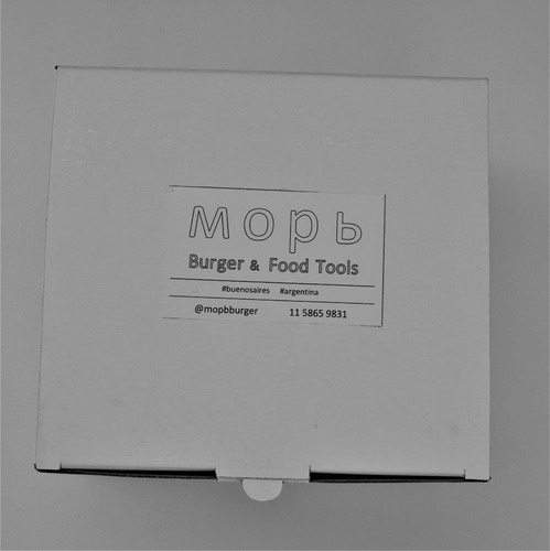 Imagen 3 de 4 de Prensa Smash Burguer Mopb Burger #740 Subotai 6 Inox