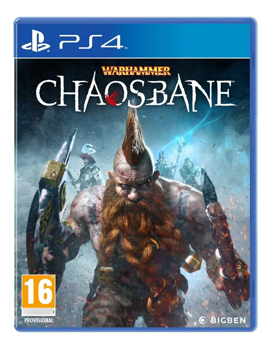 Warhammer Chaosbane PS4 Juego RPG Acción Multijugador Maximum Games