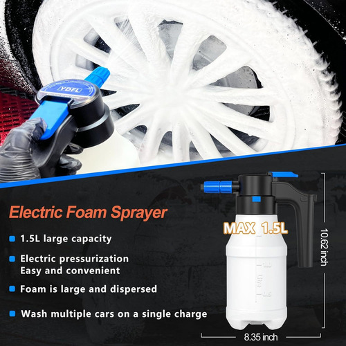 Electric Foam Sprayer Pressurized Foam Sprayer 1.5l