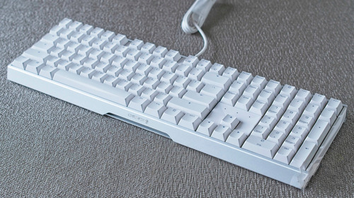 Cherry Mx 3.0s Teclado Mecanico Gamer Silent Sw Red Blanco Blanco Us (Reacondicionado)