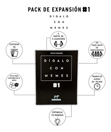 Imagen 3 de 7 de Juego De Mesa Digalo Con Memes Expansion Pack #1 Casa Fight