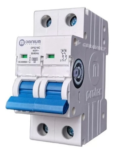 10 Piezas Pastilla Interruptor Termomagnético Riel-din 220v