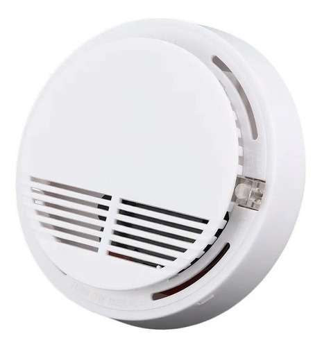 Detector Humo Hogar Oficina  Alarma Anti Fuego Led Indicador