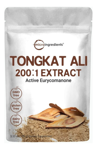 Microingredients | Tongkat Ali Extract 200:1 | 500mg | X200 