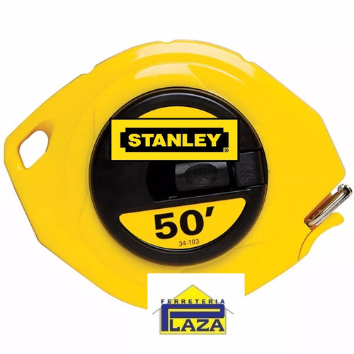 Cinta Métrica Acero Stanley 15m X 3/8 34104 Plaza Verdi