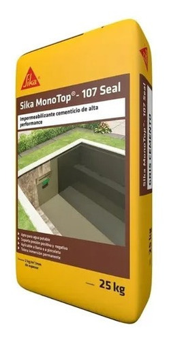 Sika Monotop 107 Impermeabilizante Cementicio 25kg 