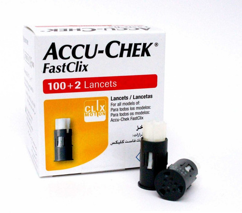 102 Lancetas Accu Chek Fastclix  (¡¡ Envío Gratis !!)