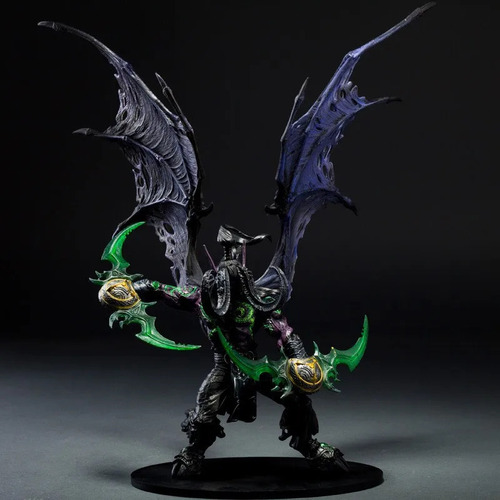 Figura De Acción De Juguete Game Wow Demon Hunter Illidan St
