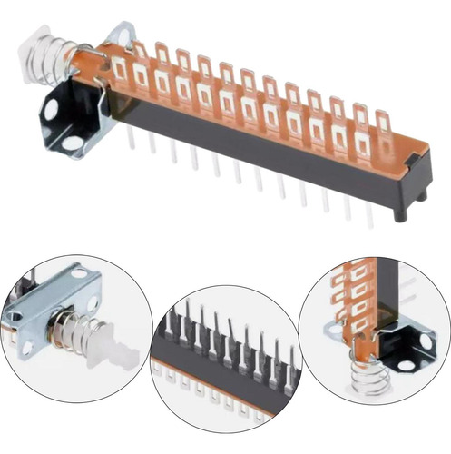 4 Interruptor De Botón Para Electrónica Y